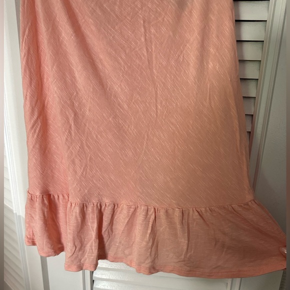 Womens Ruffled Cowl Neck Spaghetti Strap Peplum Tank Top-MEDIUM - Picture 3 of 6